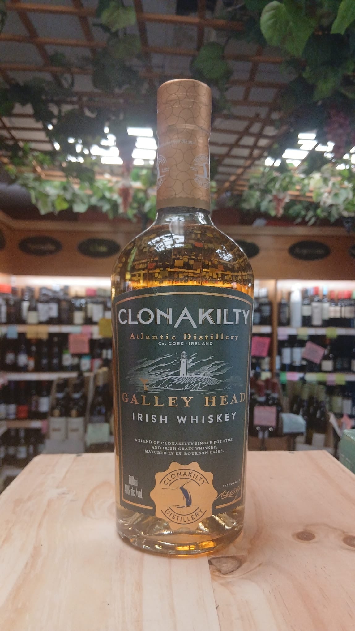 CLONAKILTY GALLEY HEAD WHISKEY BOURBON CASK