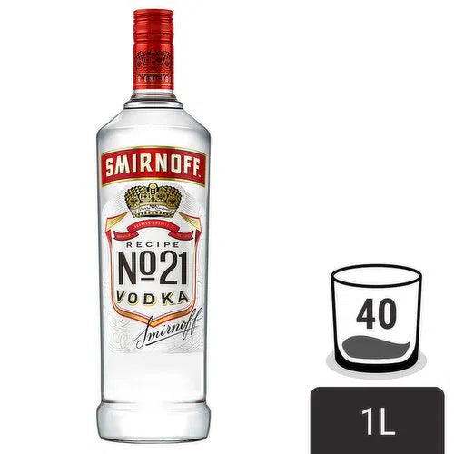 Smirnoff Vodka 1 Litre