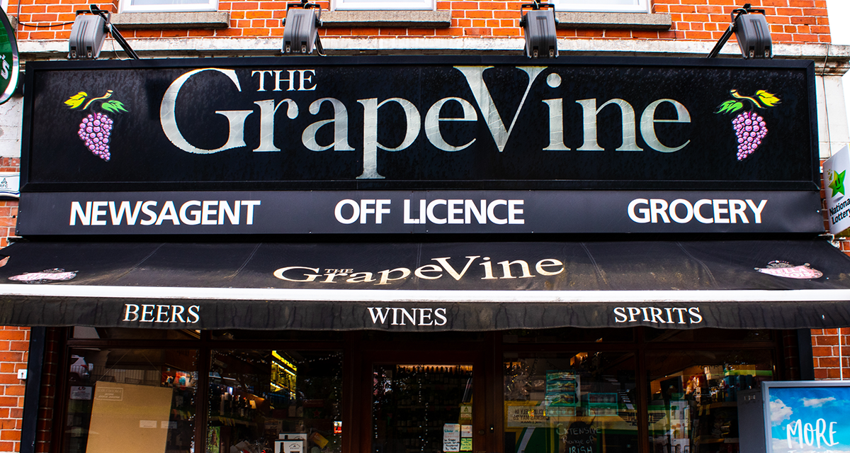 The Grapevine Glasnevin Dublin off-licence