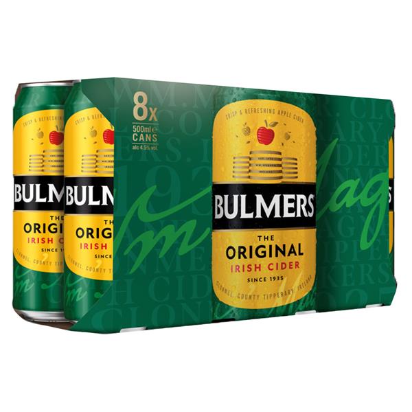 Bulmers Original Cider 8 pack 500ml