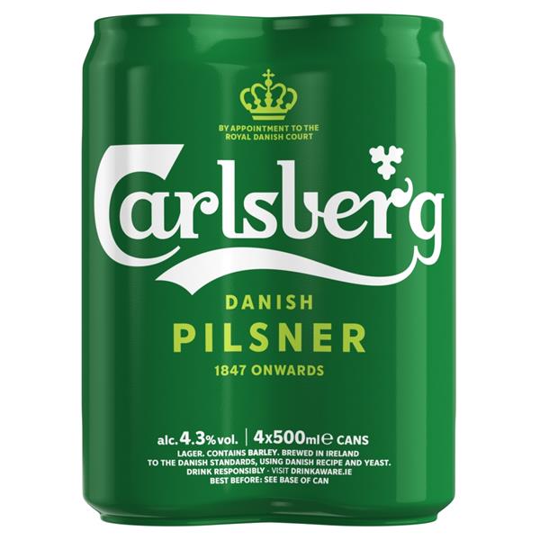 Carlsberg 4 pk Can