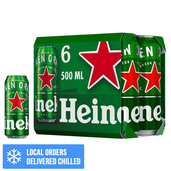 Heineken 6 Pack Can
