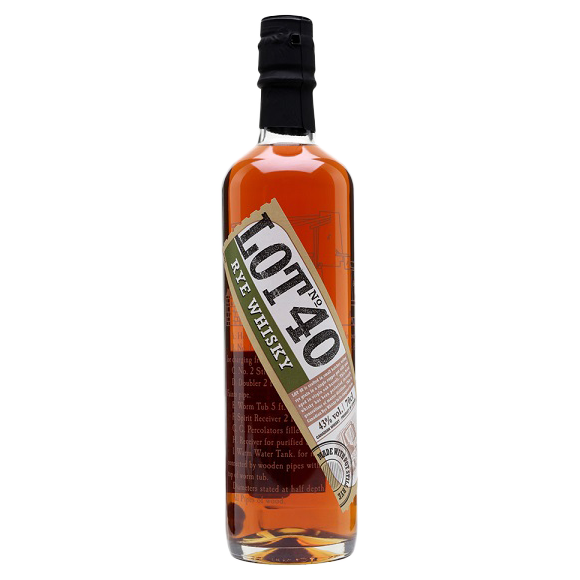 Lot 40 Copper Pot Still Canadian Rye Whisky