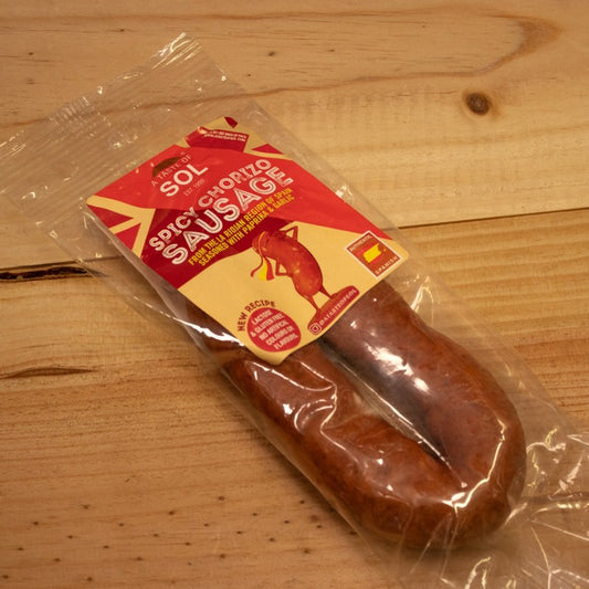 A Taste of Sol Spicy Chorizo Sausage