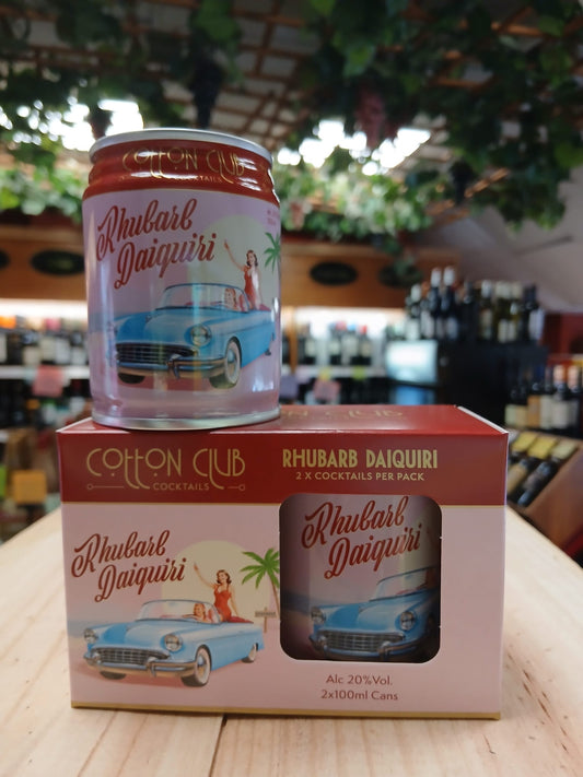 COTTON CLUB RHUBARB DAIQUIRI TWIN PACK 2x 100ml