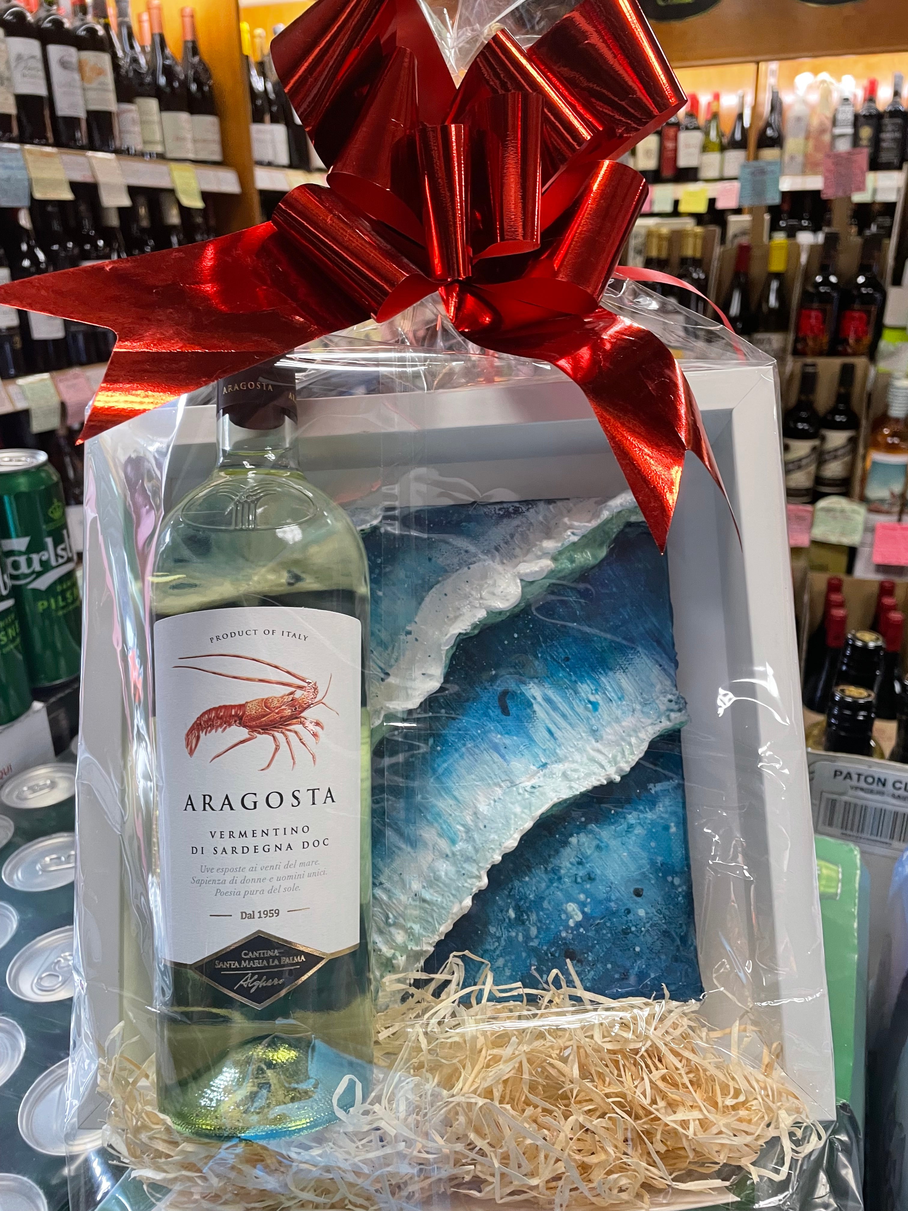 Art and Wine Hamper - The GrapeVine Off Licence