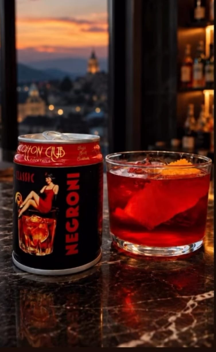 COTTON CLUN NEGRONI TWIN PACK 2 X 100ML CANS