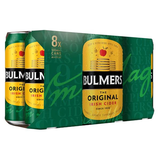 Bulmers Original Cider 8 pack 500ml
