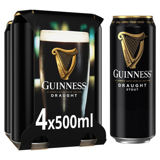 Guinness Draught 4 pack 500ml