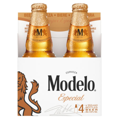 Modelo Cerveza 355ml 4 Pack
