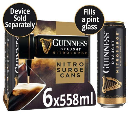 Guinness Nitro Surge 6pk can