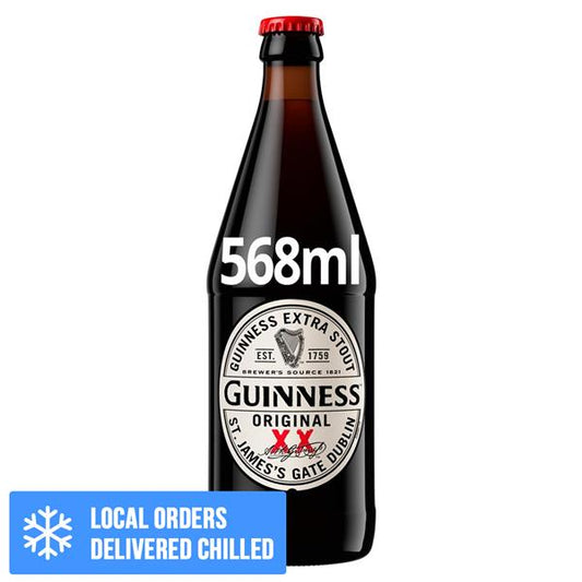 Guinness Original Stout 568ml Pint Bottle