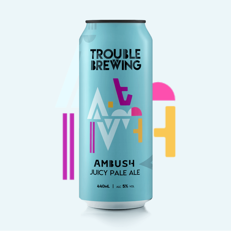 Trouble Brewing Ambush Juicy Pale Ale  Shop Beers  The Grapevine - The GrapeVine Off Licence